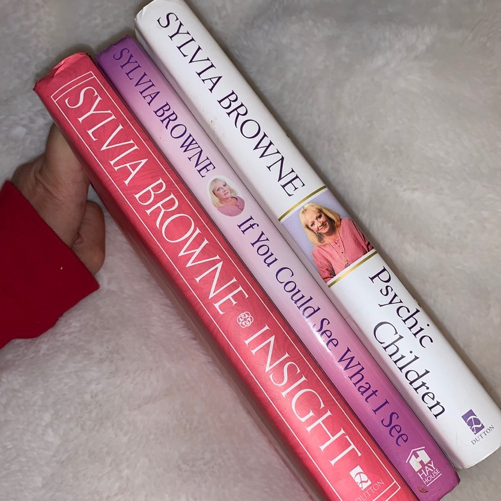 SALE!! Psychic Sylvia Browne psychic set of 3 books